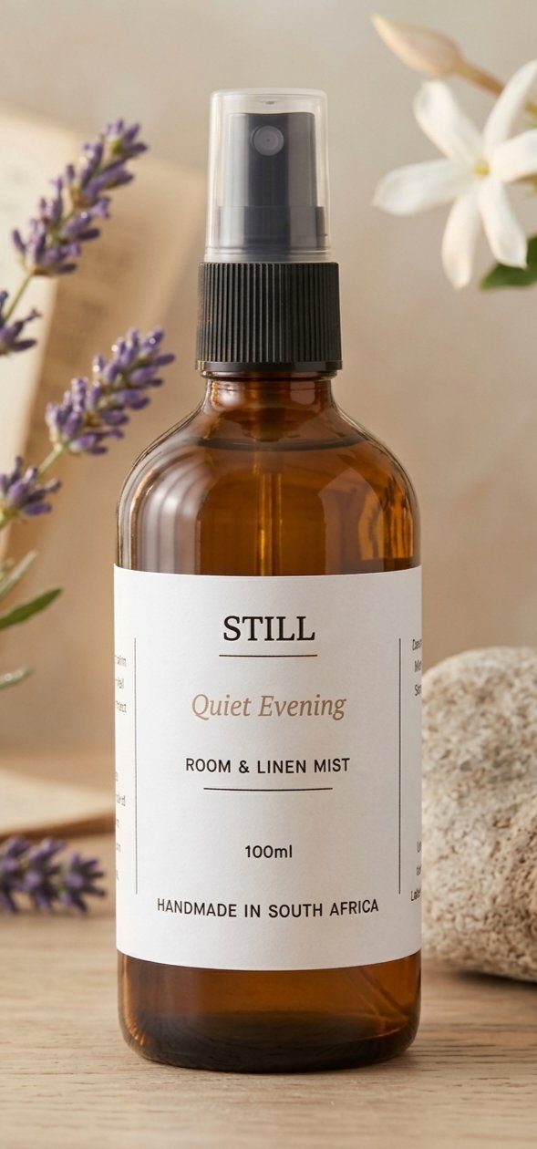 Quiet Evening room and linen mist